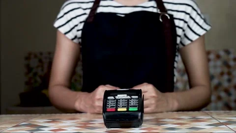 Cashless Payment Stock Footage 157797645
