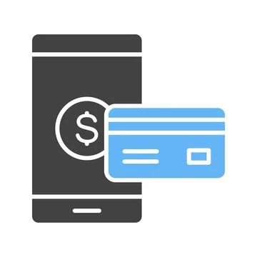 Cashless Payment icon vector image. Illustrazione stock