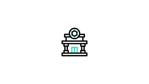 Casino Animated Icon Stock Footage 320201072