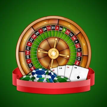 Casino background Stock Illustration