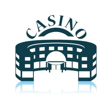 Casino Building Icon Ilustración de archivo
