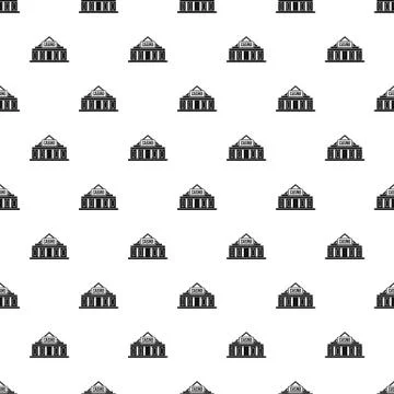 Casino building pattern vector Ilustración de archivo