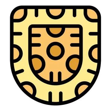 Casino chip with circle pattern showing luck for gambling Illustrazione stock