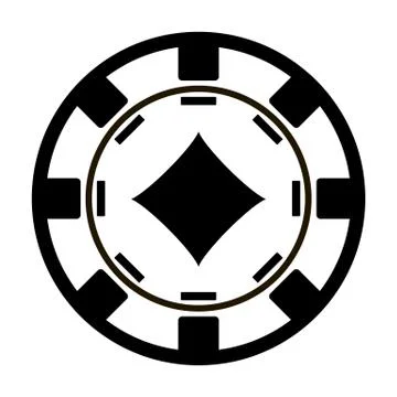 Casino chip. 스톡 일러스트