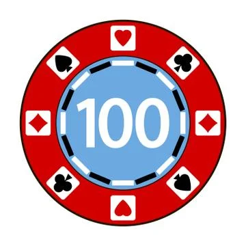Casino chip. Stock Illustration