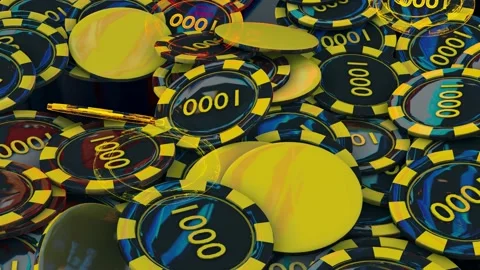 Casino Chips 4k Stock Footage 200888873