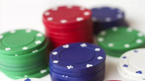 Casino Chips Stock Footage 852270
