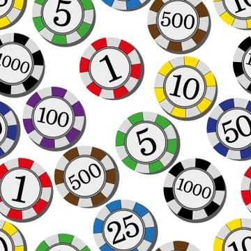Casino chips Stock-Illustration