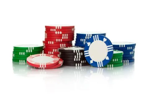 Casino chips Foto stock