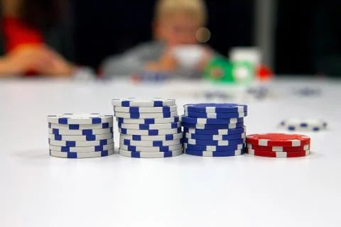 Casino chips Stock Photos