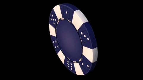 Casino chips spin loop Stock Footage 87257127
