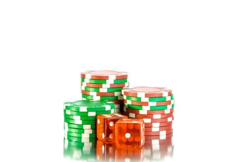 Casino chips stacks. 스톡 사진