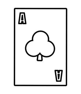 Casino concept. card  icon. vector graphic Illustration