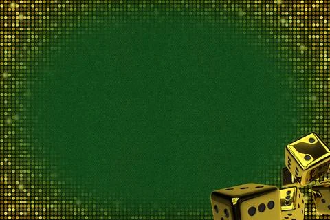 Casino Craps Dices Background Stock Illustration