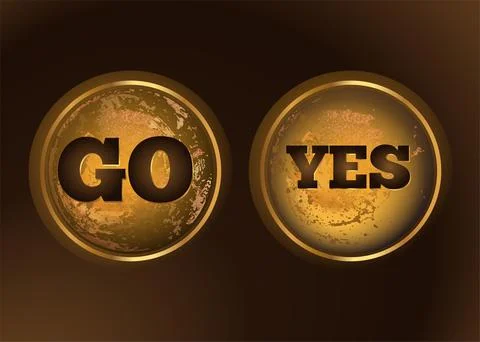 Casino design elements vector collection. Slots Gameplay icon and buttons Stock Illustration