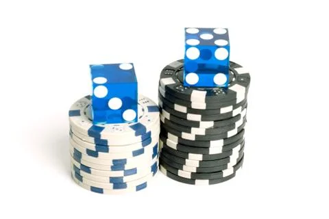 Casino Dice Stock Photos