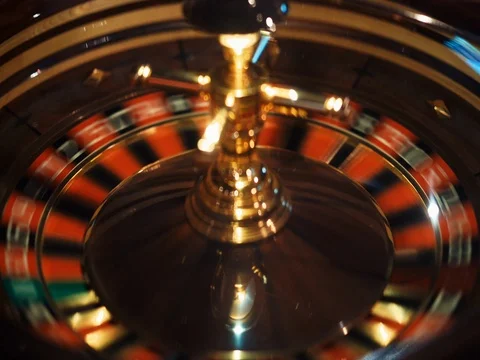 Casino, electronic roulette turns one Video stock 73565107