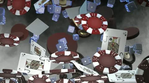 Casino Elements Theme Video stock 20086804