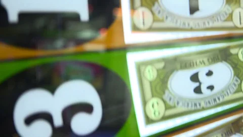 Casino fruit machine Stock Footage 77298760