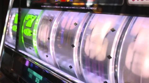 Casino fruit machine Stock Footage 77298964