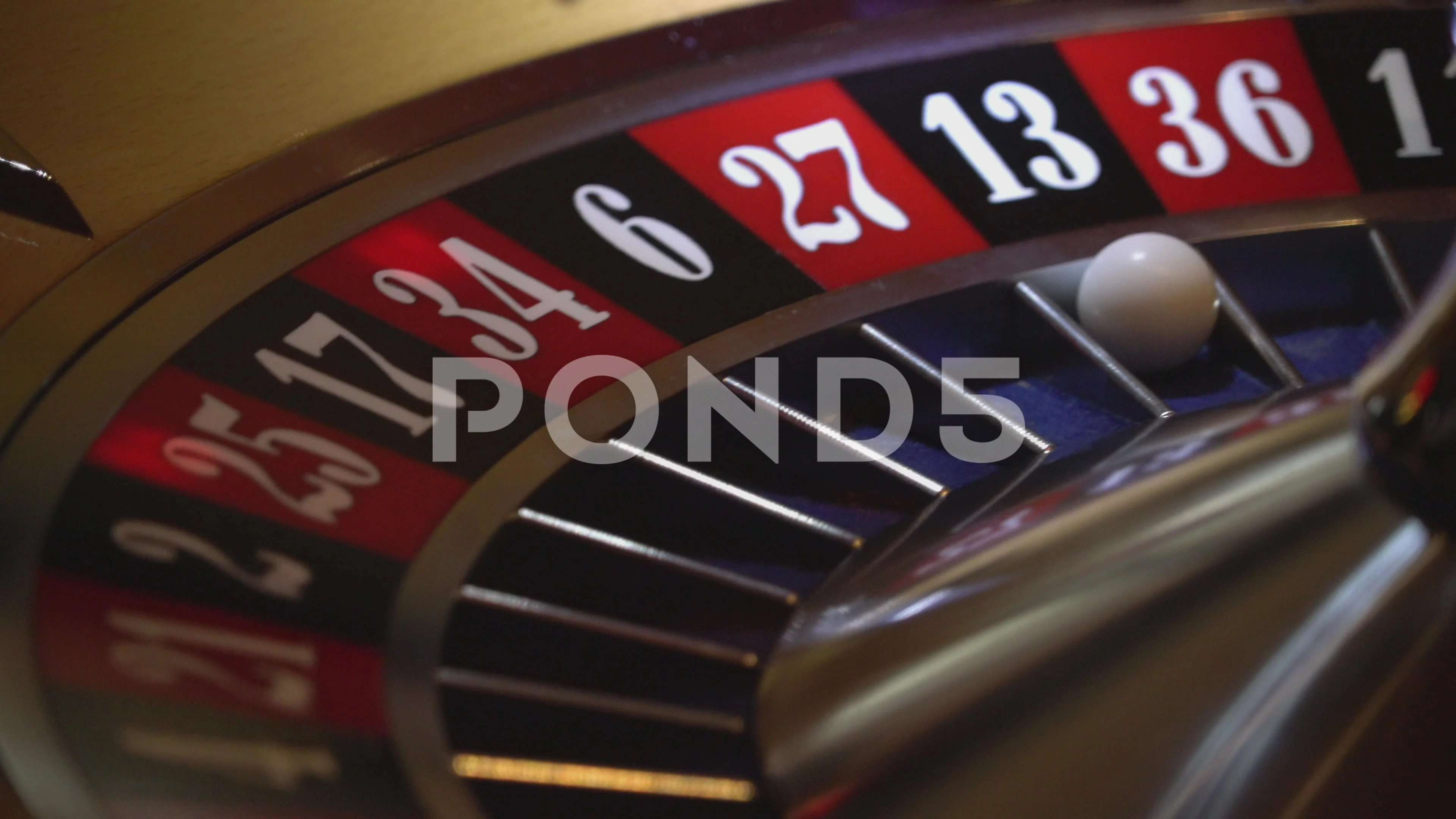 Casino game Roulette - 13 black wins | Stock Video | Pond5