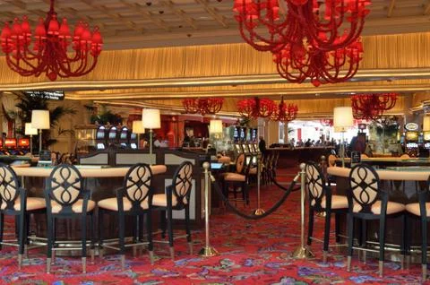 Casino interior Foto stock