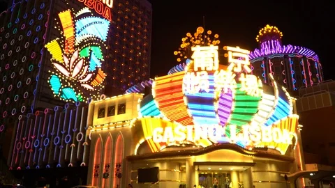 Casino lisboa Stock Footage 117979524
