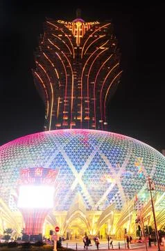 Casino lisboa Stock Photos