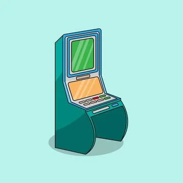 Casino Machine Stock Illustration
