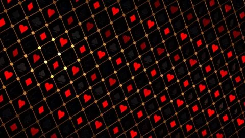 Casino Pattern 01 Stock Photos