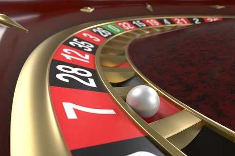 Casino roulette background Stock Illustration