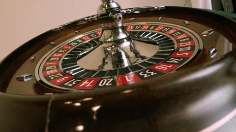 Casino Roulette bullet Stock Footage 220012914