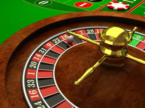 Casino roulette Stock Illustration