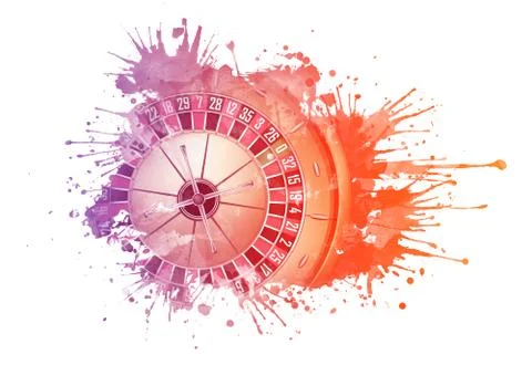 Casino Roulette Illustrazione stock