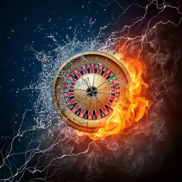 Casino Roulette Stock Illustration