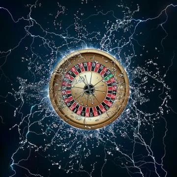 Casino Roulette Stock Illustration