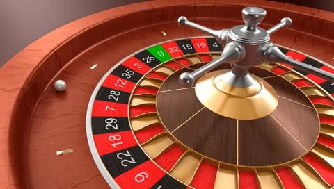Casino roulette Stock Illustration