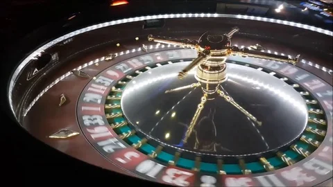 Casino Roulette rotating - WIN Stock Footage 83381849