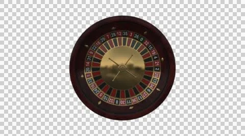 Casino Roulette Wheel Stock Footage 44283217