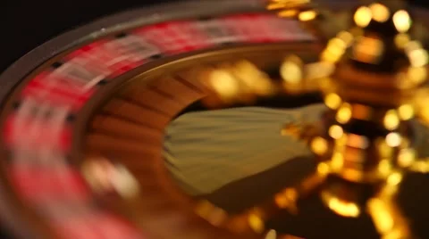 Casino roulette wheel Stock Footage 63298247