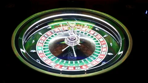 Casino roulette Wheel Stock Footage 127148765