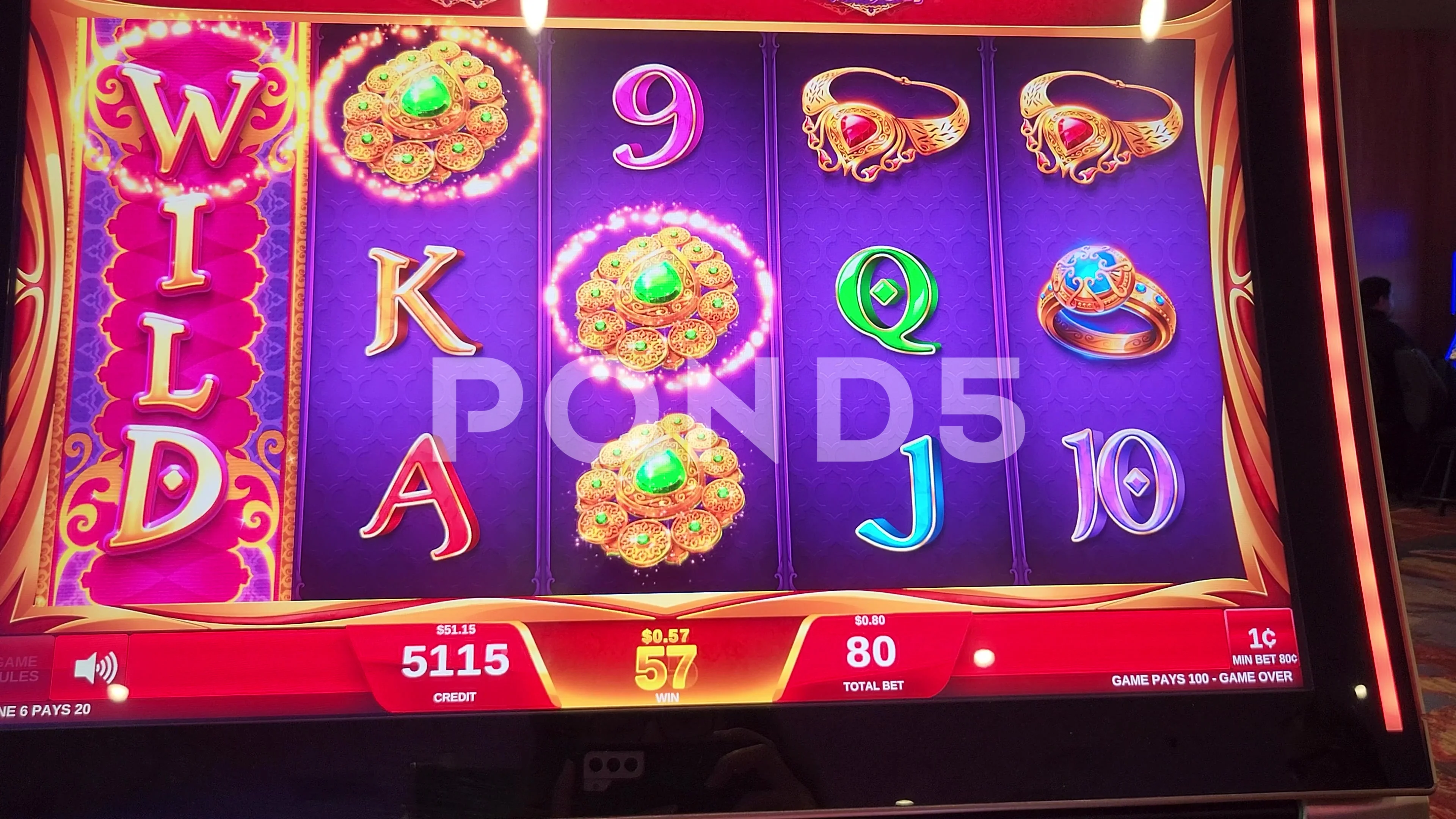 Casino Slot machine Game Palace of Wonders