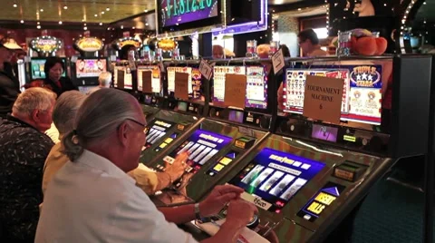 Casino slot tournament P HD 1368 | Stock Video | Pond5