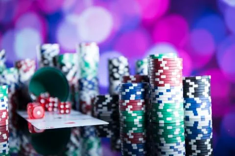 Casino theme. Stock Photos