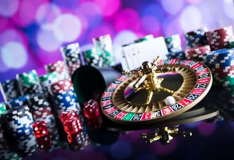 Casino theme. Stock Photos
