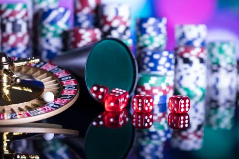 Casino theme. Stock Photos
