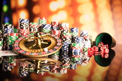 Casino theme. Stock Photos