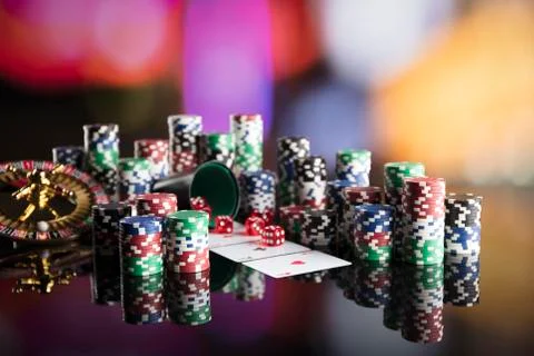 Casino theme. Stock Photos