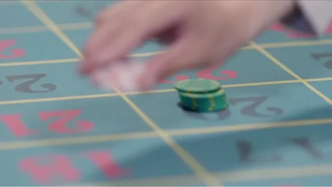 Casino under the weight Stock Footage 235267599