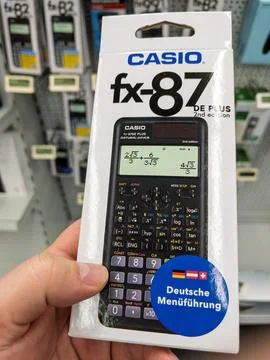 Casio fx-87 DE Plus Graphing Calculator: Features and Benefits Stockfoto's